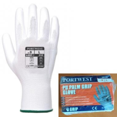 Portwest VA120 - PU tenyérmártott kesztyű, automatákhoz - fehér