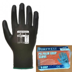 Portwest VA120 - PU tenyérmártott kesztyű, automatákhoz - fekete