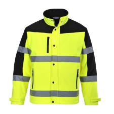 Portwest Védőkabát S429 Softshell Two Tone (3L) M Sárga láthatósági ruházat