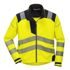 Portwest Vision Hi-Vis SOFESHELL kabát sárga/fekete L (S-6XL)