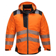 Portwest Vision Hi-Vis télikabát (narancs/fekete, 4XL) láthatósági ruházat