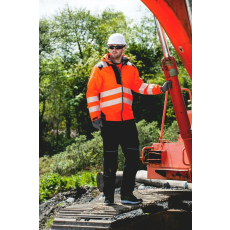 Portwest Vision Hi-Vis télikabát (narancs/fekete, XXL) (T400OBRXXL)