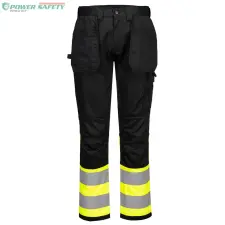 Portwest WX2 Eco Class1 Pocket Trousers - Sárga/Fekete láthatósági ruházat