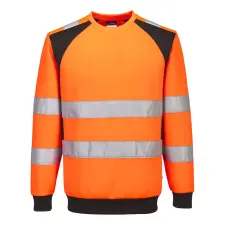 Portwest WX2 Eco Hi-Vis melegítőfelső Orange/Black 4XL láthatósági ruházat