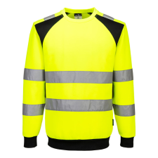 Portwest WX2 Eco Hi-Vis melegítőfelső Yellow/Black 4XL láthatósági ruházat