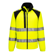 Portwest WX2 Eco Hi-Vis Polár Yellow/Black M láthatósági ruházat