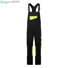 Portwest WX2 Eco Stretch kantáros nadrág - Fekete/Sárga