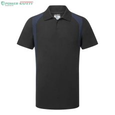 Portwest WX2 PÓLÓING S/S - Fekete/Navy