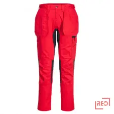 Portwest WX2 Stretch Holster nadrág Deep Red 48 munkaruha