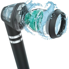  POSEION BT100® Prémium koreai revitalizáló zuhanyfej vízszűrővel, mágneses-ionizáló technológiával, szürke csaptelep