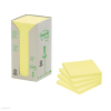 POST-IT 654-1T 76x76mm 16x100lap/csm GreenLine sárga