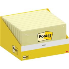 POST-IT 6830-CY 76x127mm 100lap kanárisárga öntapadós jegyzettömb (POST-IT_7100317839) post-it