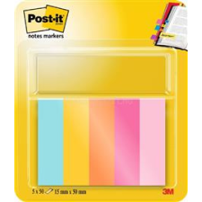 POST-IT Beachside 15x50mm  5x50lap vegyes jelölőlap (POST-IT_7100259442) post-it