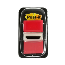 POST-IT Oldaljelölő 3M Post-it 680-1 műanyag 25x43mm piros post-it