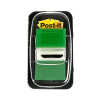 POST-IT Oldaljelölő 3M Post-it 680-3 műanyag 25x43mm zöld