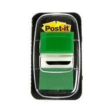 POST-IT Oldaljelölő 3M Post-it 680-3 műanyag 25x43mm zöld post-it