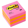 POST-IT Öntapadós jegyzet 3M Post-it LP2051P 51x51mm mini kocka vegyes pink 400 lap