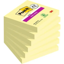 POST-IT Super Sticky kanári sárga 76x76mm 90lapos 4+2db jegyzettömb jegyzettömb