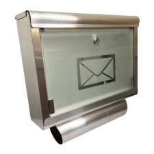 Postaláda 390x400x100mm rozsdamentes acél újságtartóval HMB4039N postaláda