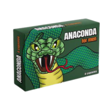 Potenciaszerek ANACONDA FOR MEN potencianövelő kapszula (4 db) potencianövelő