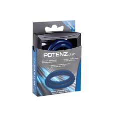 POTENZduo Blue Large péniszgyűrű péniszgyűrű