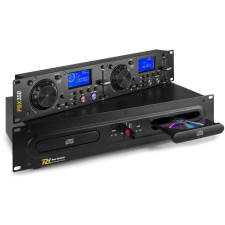 Power Dynamics PDX350 dupla CD/USB LEJÁSZTÓ dvd lejátszó