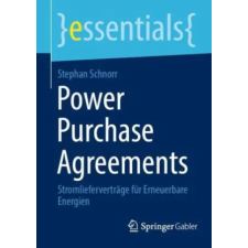  Power Purchase Agreements – Stephan Schnorr idegen nyelvű könyv