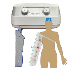  Power Q-1000 Plus kar nyiroködéma kezelő készlet M méret gyógyászati segédeszköz