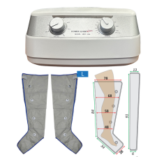  Power Q-1000 Plus láb nyiroködéma kezelő készlet L méret gyógyászati segédeszköz