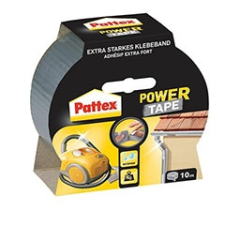  Power Tape Ragasztószalag, extra erős, kézzel téphető (10m x 48mm) ezüst színű ragasztószalag