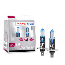 POWER-TEC , Platinum halogén izzó, +130%, H1, 12V, 2db autóalkatrész