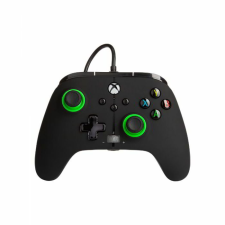 PowerA Enhanced Xbox Series X|S / One X|S controller - Fekete / Zöld videójáték kiegészítő
