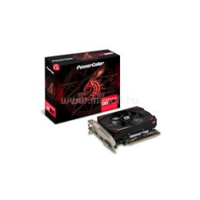 Powercolor Videokártya AMD Radeon RX 550 4GB GDDR5 OC (AXRX_550_4GBD5-DHV2/OC) videókártya