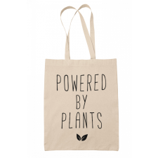  Powered by plants - Vászontáska kézitáska és bőrönd