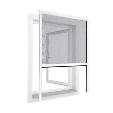 POWERFIX ALU / Easy Home 130 x 160 cm alumínium keretes szúnyogháló roló, ablakroló, rolós szúnyogháló ablakra 160 x 130 cm szúnyogháló