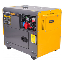 Powermat Dízel Áramfejlesztő 400V - 6,5kW PM-AGR-6500MD (PM1224) aggregátor