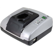 Powery akkutöltő USB kimenettel Hitachi típus 320608 barkácsgép akkumulátor töltő
