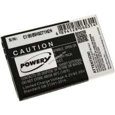 Powery Erős helyettesítő akku BLU típus C4C50T mobiltelefon akkumulátor