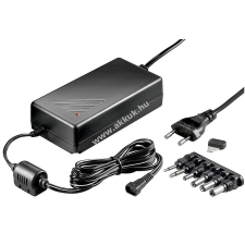 Powery Goobay hálózati adapter 6-15V-ig csatlakozó készlettel max. 5000mA kábel és adapter