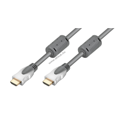 Powery HDMI kábel Home Theater (HDMI A -> HDMI A) - 1m - nagy sebességű kábel és adapter