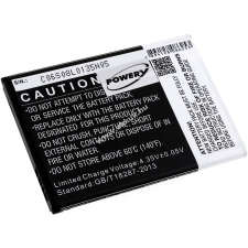Powery Helyettesítő akku Alcatel OT-7040D mobiltelefon akkumulátor