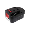 Powery Helyettesítő akku Black & Decker fúrócsavarozó HP148F2 2000mAh