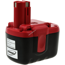 Powery Helyettesítő akku Bosch fűrész GKG 24V 3000mAh O-akku barkácsgép akkumulátor