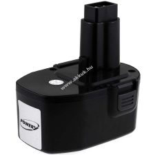 Powery Helyettesítő akku ELU ütvefúrócsavarozó DC984KB 3000mAh NiMH japán cellás (PROFI) barkácsgép akkumulátor