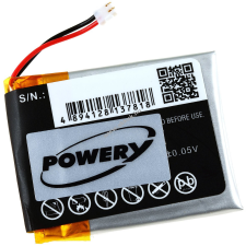 Powery Helyettesítő akku Garmin típus 361-00034-02 mp3 lejátszó akkumulátor