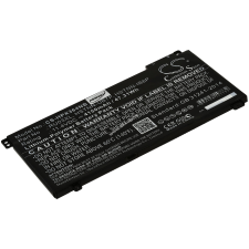 Powery Helyettesítő akku HP típus RU03XL hp notebook akkumulátor