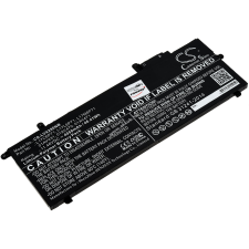 Powery Helyettesítő akku Lenovo típus 01AV472 lenovo notebook akkumulátor