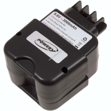 Powery Helyettesítő akku Metabo típus 6.31721.00 3000mAh NiMH barkácsgép akkumulátor