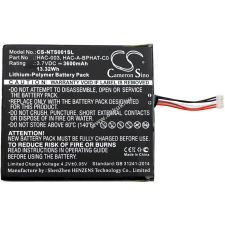 Powery Helyettesítő akku Nintendo Switch HAC-S-JP/EU-C0 mp3 lejátszó akkumulátor