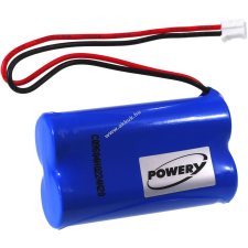 Powery Helyettesítő akku öntözőkomputer Gardena Master Control C 1060 plus Solar barkácsgép akkumulátor